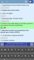 Crucigrama en español स्क्रीनशॉट 1