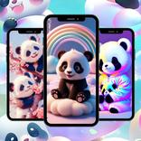 Little Cute Panda Wallpaper