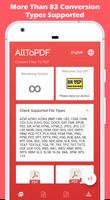 ALLTOPDF - PDF converter capture d'écran 1