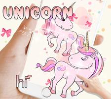 Pink Unicorn Live Wallpaper 2020 New capture d'écran 3