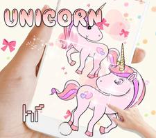 Pink Unicorn Live Wallpaper 2020 New Screenshot 1