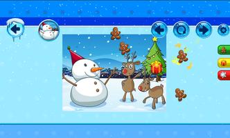 Christmas Puzzle for children ポスター