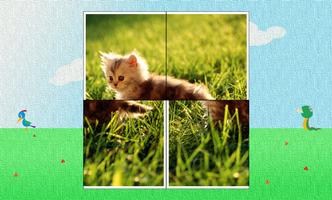Baby Animals Puzzle Cartaz