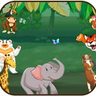 آیکون‌ Kids Learning: Animal Puzzle Game With Sounds