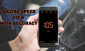 DigiHUD Speedometer: Car, bike free Odometer App Screenshot 2