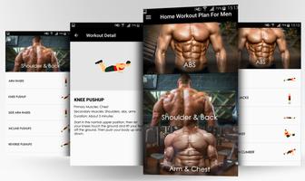 Home Workout & Bodybuilding Plan постер