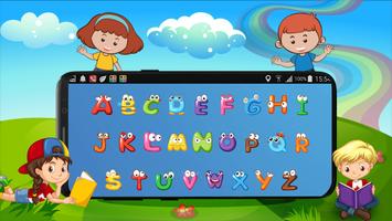 Kids Alphabet Learning: English Preschool App पोस्टर