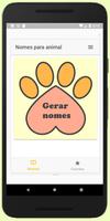 Gerador de nomes de pet, animais ou mascotes โปสเตอร์