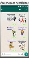 Figurinhas frases de personagens - WAStickerApps capture d'écran 1