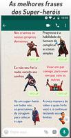 Figurinhas frases de personagens - WAStickerApps скриншот 3