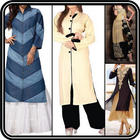 Latest Designer Girls Kurtis Designs Long n Neck icône