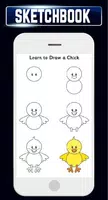 Sketchbook Drawing Learn How To Draw Tutorial HD screenshot 1