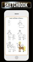 Sketchbook Drawing Learn How To Draw Tutorial HD screenshot 3