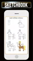 Sketchbook Drawing Learn How To Draw Tutorial HD screenshot 3