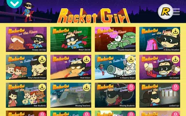 Rocket Girl - 故事書 APK 下載