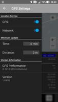برنامه‌نما GPS Performance عکس از صفحه
