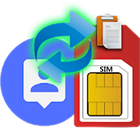 Kontakty i transfer karty SIM ikona
