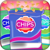 Potato chips factory – Restaurant kitchen chef icon