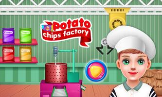 Potato chips factory – Restaurant kitchen chef โปสเตอร์