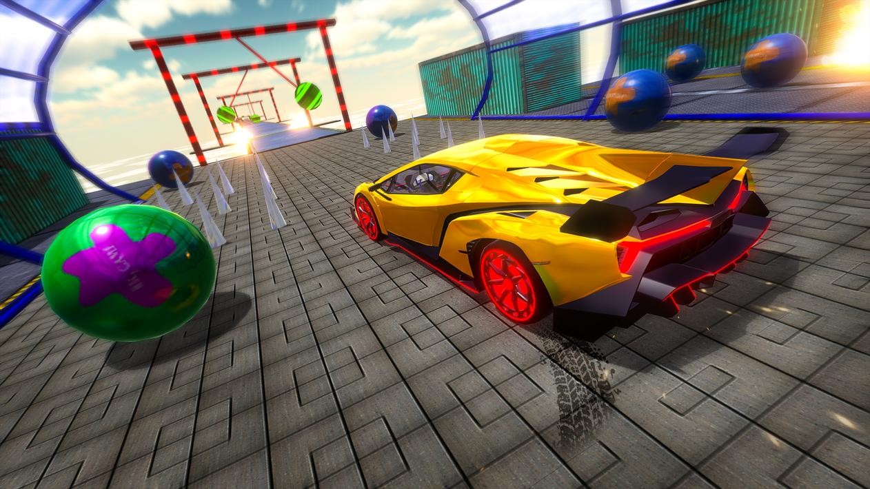 Impossible Tracks Car  Stunt 3D  Jeux  De Voiture C pour 