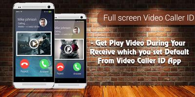 برنامه‌نما Video Caller ID عکس از صفحه