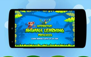Animal Learning for Kids Plakat