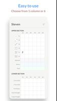 Scorecard for Yahtzee Screenshot 1