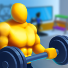 Workout Musculo Jogos Gym Man ícone