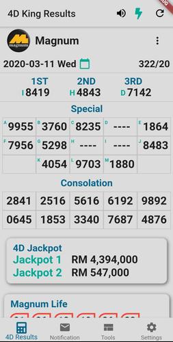 4d King V2 Live 4d Results For Android Apk Download