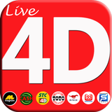 Live 4D Results ícone