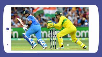 پوستر Live Cricket TV - Live Streaming match