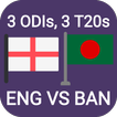 BAN VS ENG -Cricket Live Score