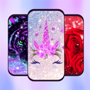 APK Glitter Live Wallpaper Girls