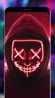 Neon Wallpaper Live Glitter poster