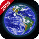 عرض مباشر لخريطة الأرض APK