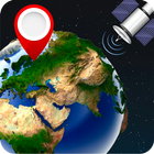 GPS Satellite & Location Maps 아이콘