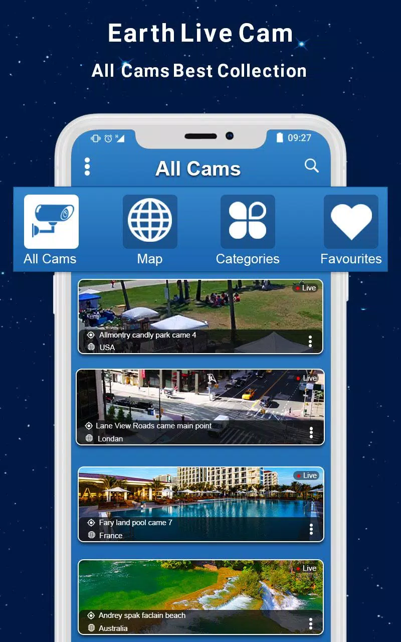 Live Earth cams : Live Webcam, Public Cameras for Android - APK Download