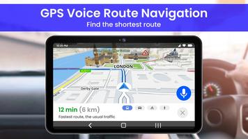 GPS Satellite Map Navigation imagem de tela 2