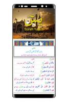 Surah Yasin Color Text :  Urdu Translation Affiche