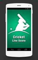 Live Cricket Score Affiche