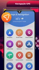 Baixar Mapas de navegação GPS, clima XAPK