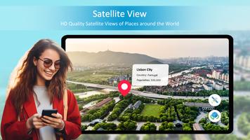 Street View: Satellite Map اسکرین شاٹ 1