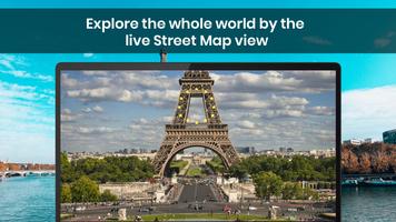 پوستر Street View Live Map Satellite