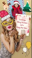 Bingkai Foto Natal - Kartu poster