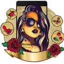 Tattoo Girl Art Themes HD Wall APK