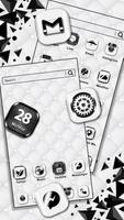 Black, N, White Theme & Live W ảnh chụp màn hình 2
