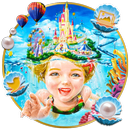 Child Sea World Themes HD Wallpapers 3D icons APK
