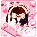 Cute Couple Love Themes HD Wallpapers 3D icons APK