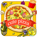 Cute, Pizza Theme & Live Wallpaper APK