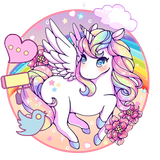 Temas Cute Unicornde fondos pa icono